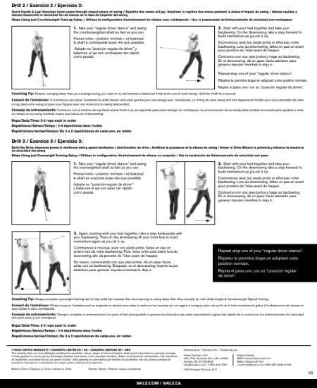 imageSKLZ Gold Drive Golf Training Tool Warm Up Stick and Swing Trainer for Right ampamp Left Handed GolfersBlackYellow