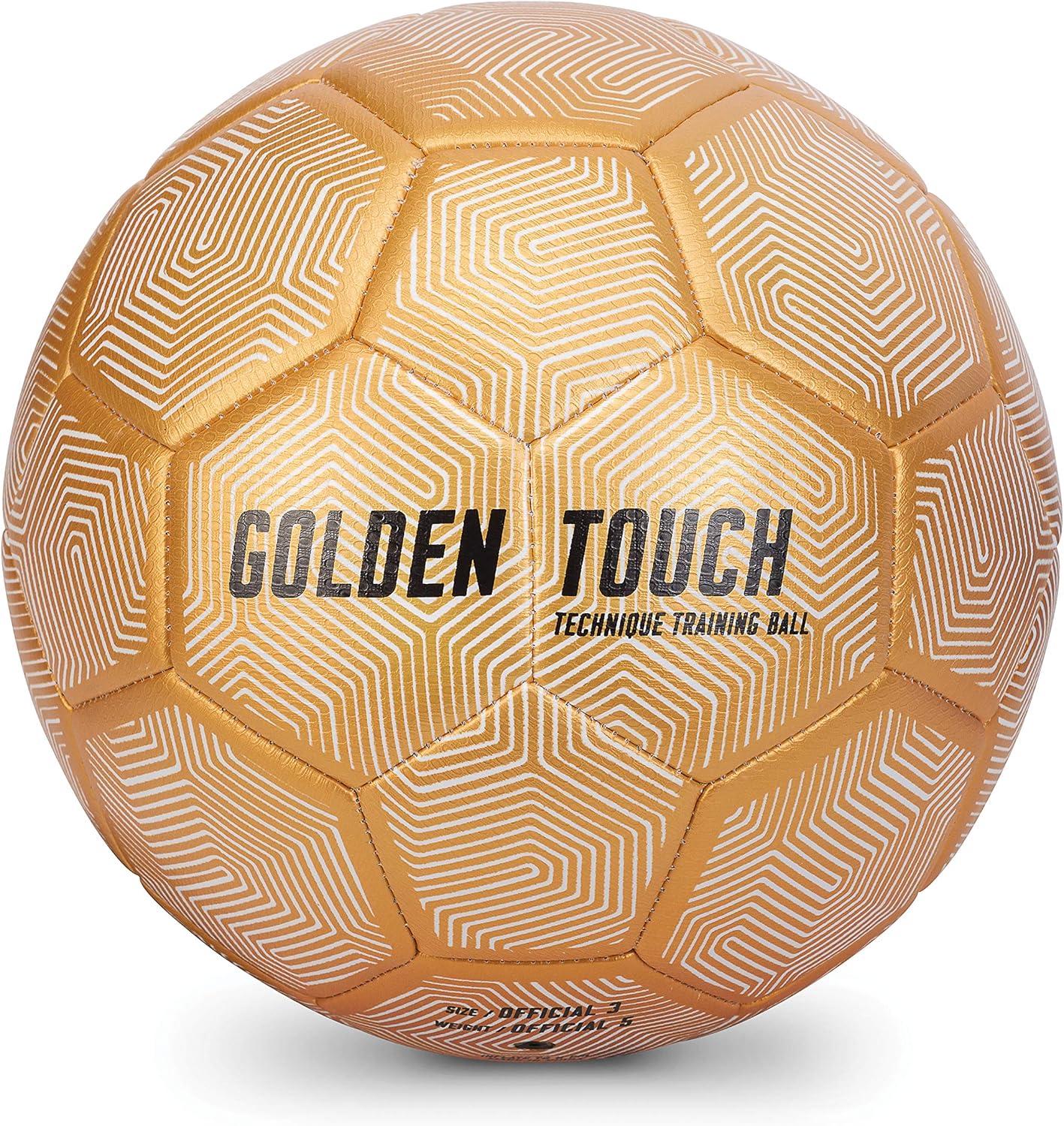 imageSKLZ Golden Touch Weighted Soccer Technique Training Ball Size 3 Weight 5