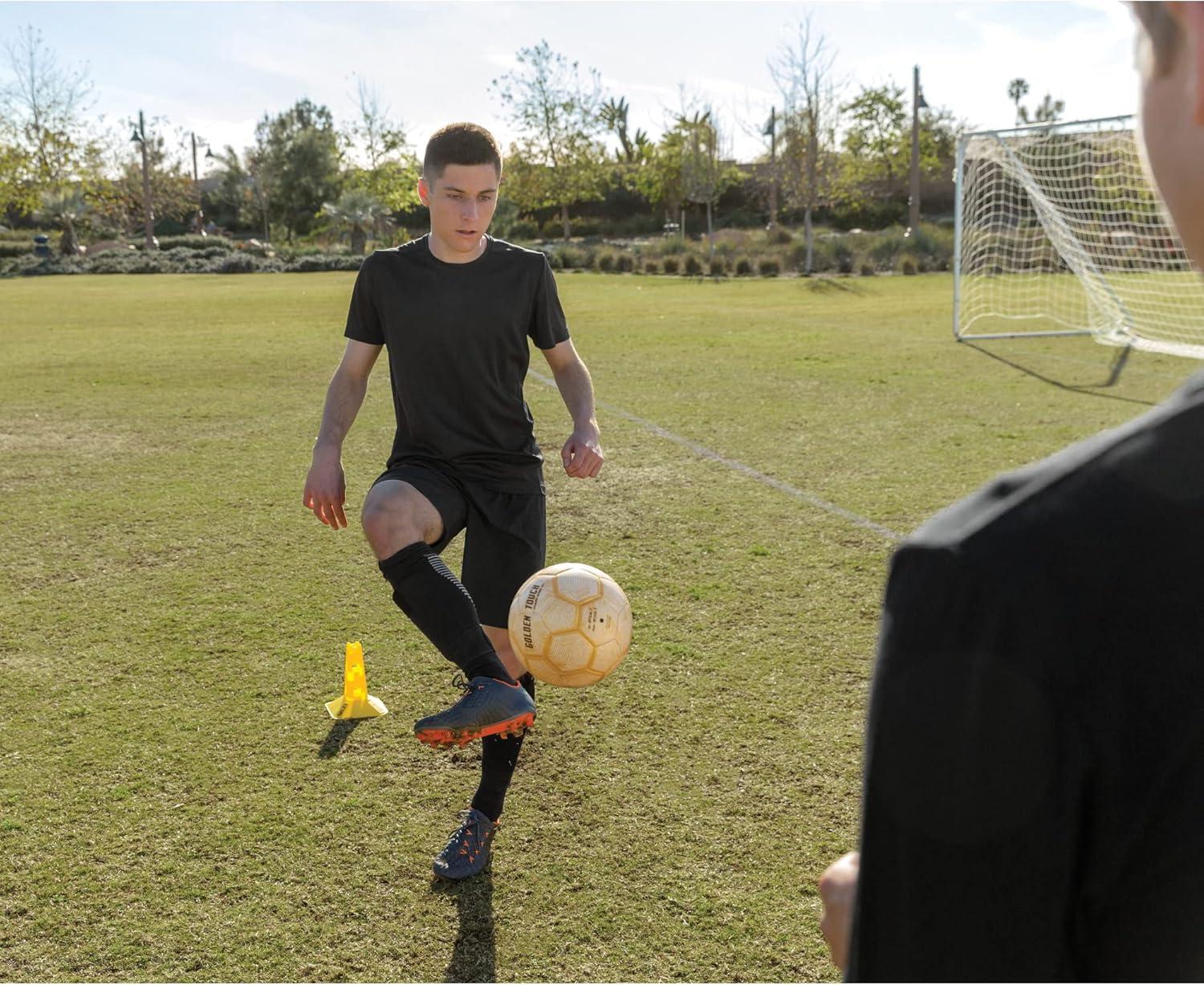 imageSKLZ Golden Touch Weighted Soccer Technique Training Ball Size 3 Weight 5