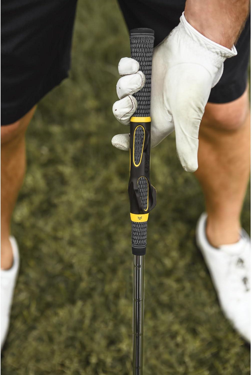 imageSKLZ Golf Grip Trainer Enhance Grip Strength Precision and Swing Technique for Superior Golf Performance Ideal for All Levels of PlayRight Hand