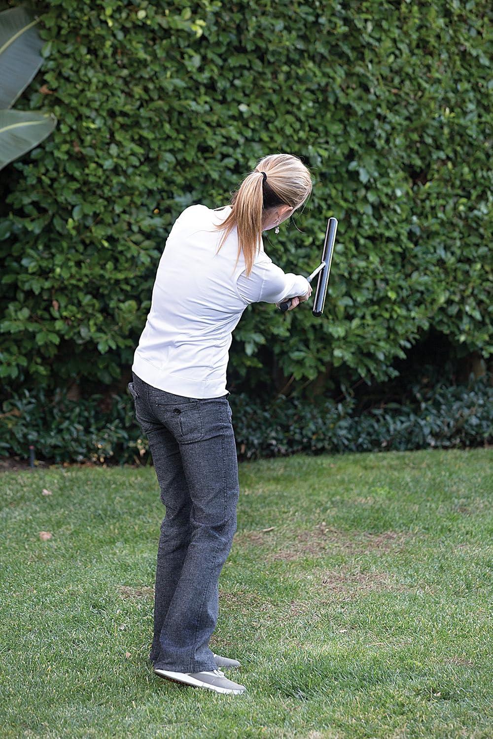 imageSKLZ Golf Swing Trainer and Warm Up Tool Essential Golf Accessories for Golfers Increase Swing Speed Distance Balance and Grip StrengthPower Postion Plane Grip Trainer