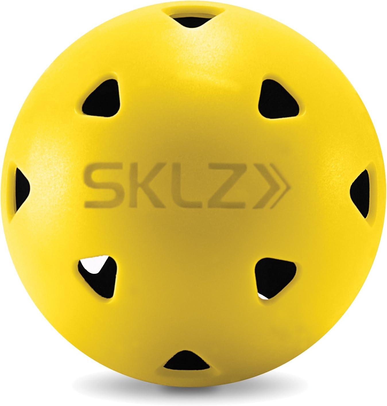 imageSKLZ LimitedFlight Practice Impact Golf Balls 12 PackYellow