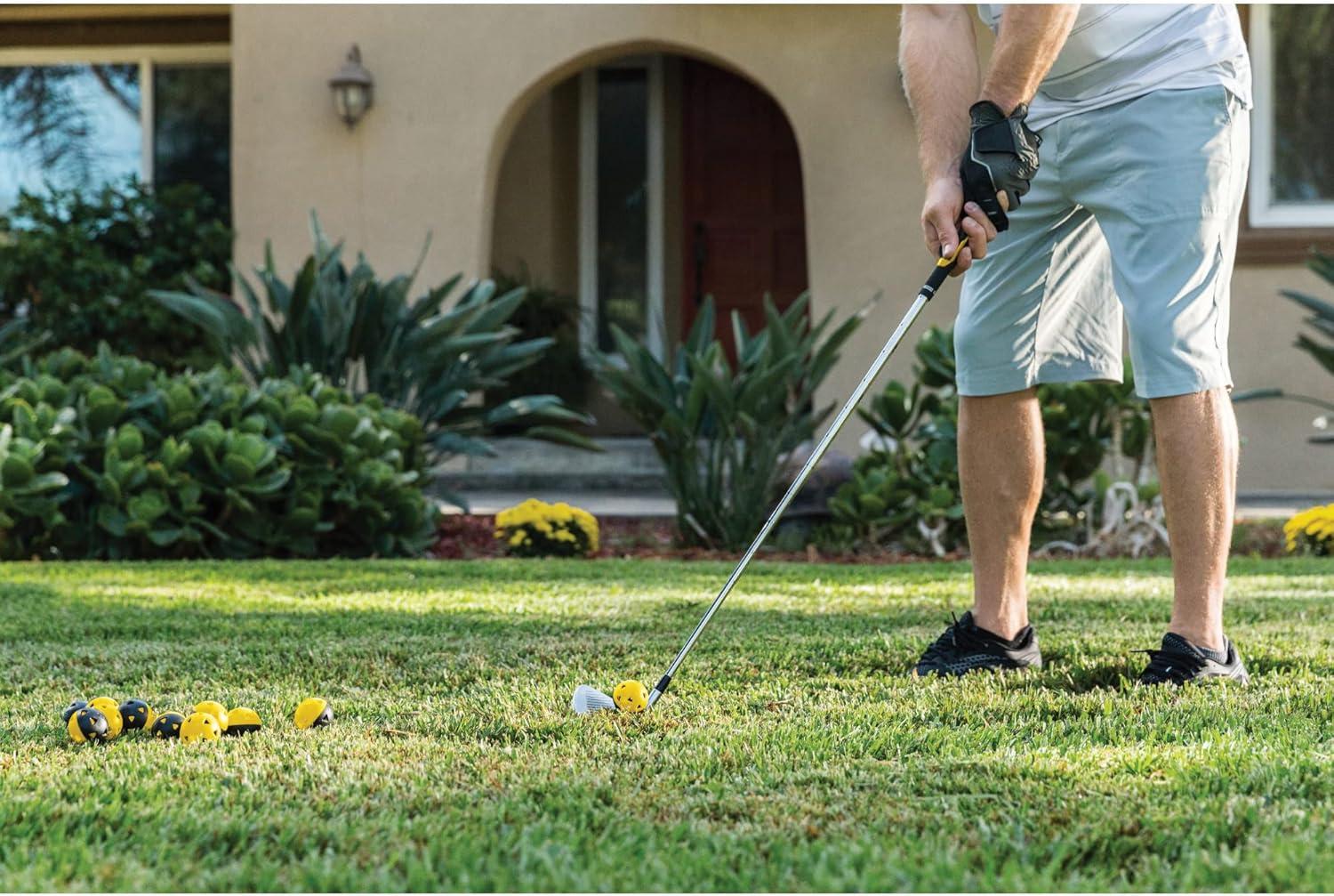 imageSKLZ LimitedFlight Practice Impact Golf Balls 12 PackYellow