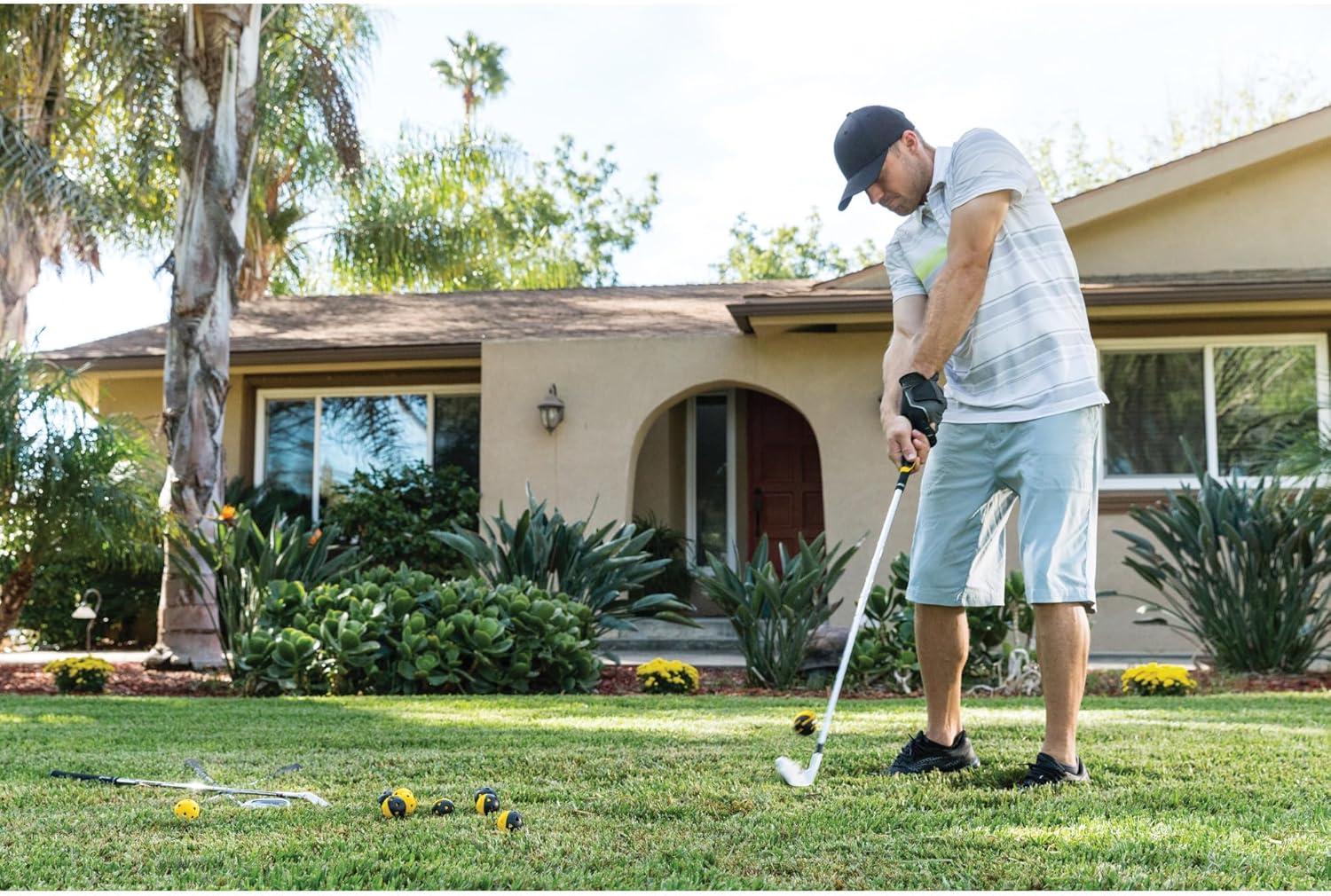 imageSKLZ LimitedFlight Practice Impact Golf Balls 12 PackYellow