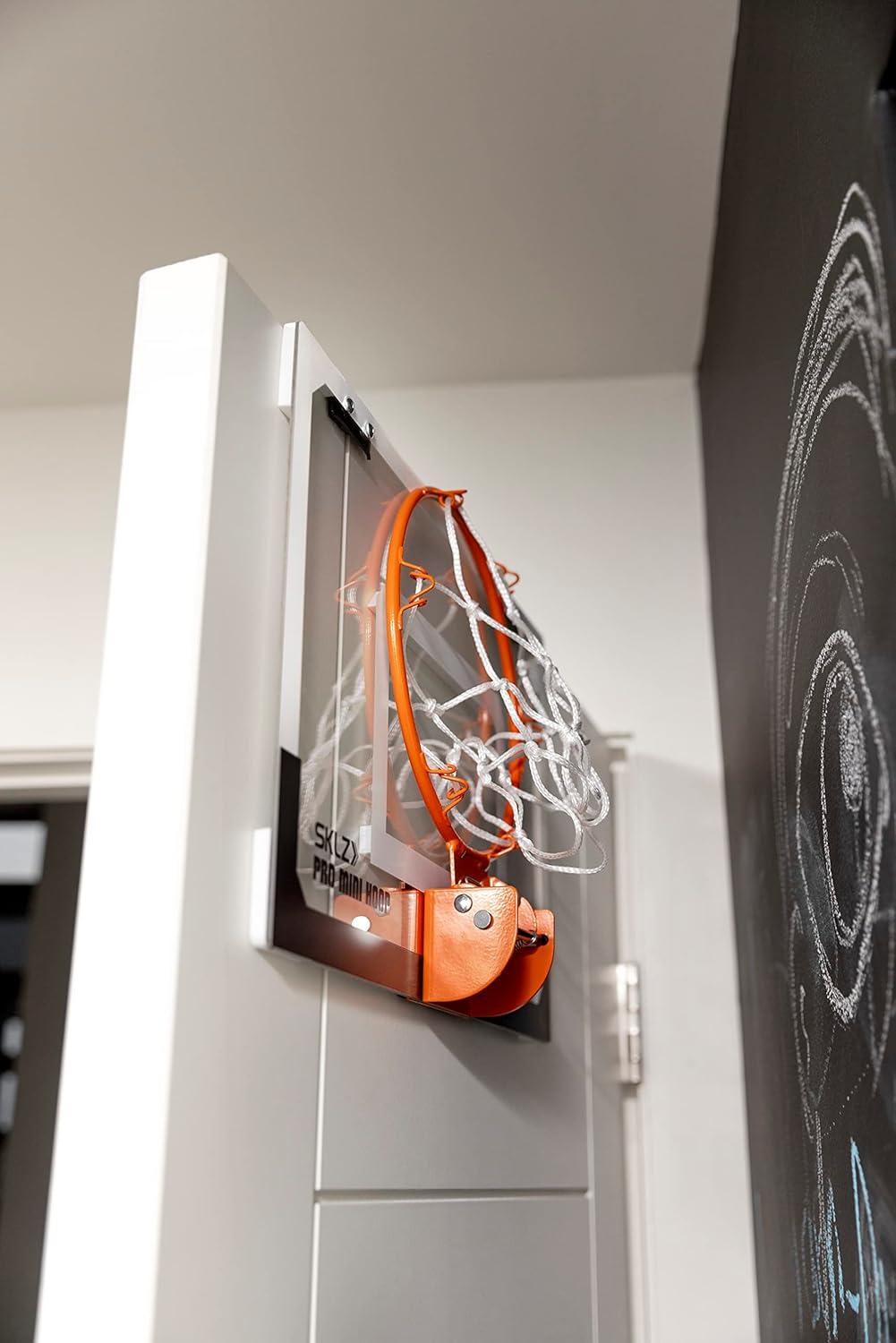 imageSKLZ Pro Mini Indoor Basketball Hoop Over The Door Portable Great For Home Dorms Offices and GiftsFlip Rim