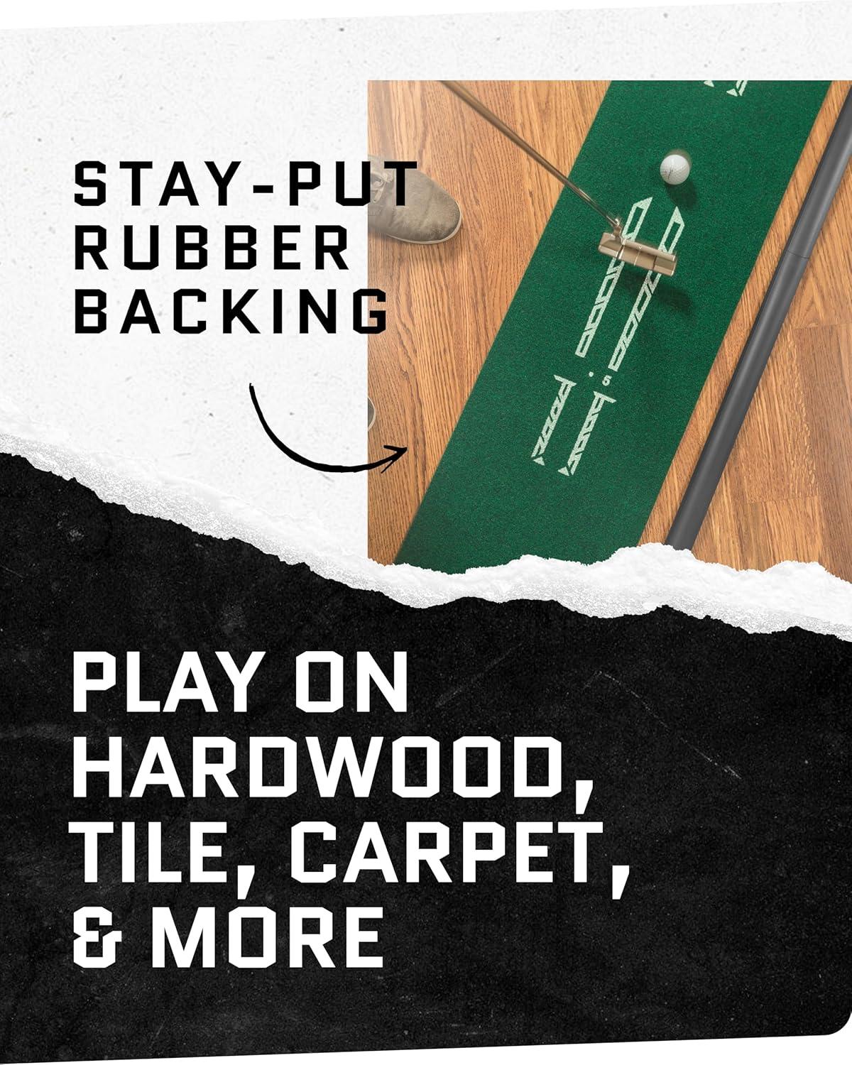 imageSKLZ Putting Green Perfect Your Golf Skills with Realistic Home Practice Improve Your Putting Stroke Lower Your Scores and Enjoy Convenient Training Anytime AnywhereAccelerator Pro