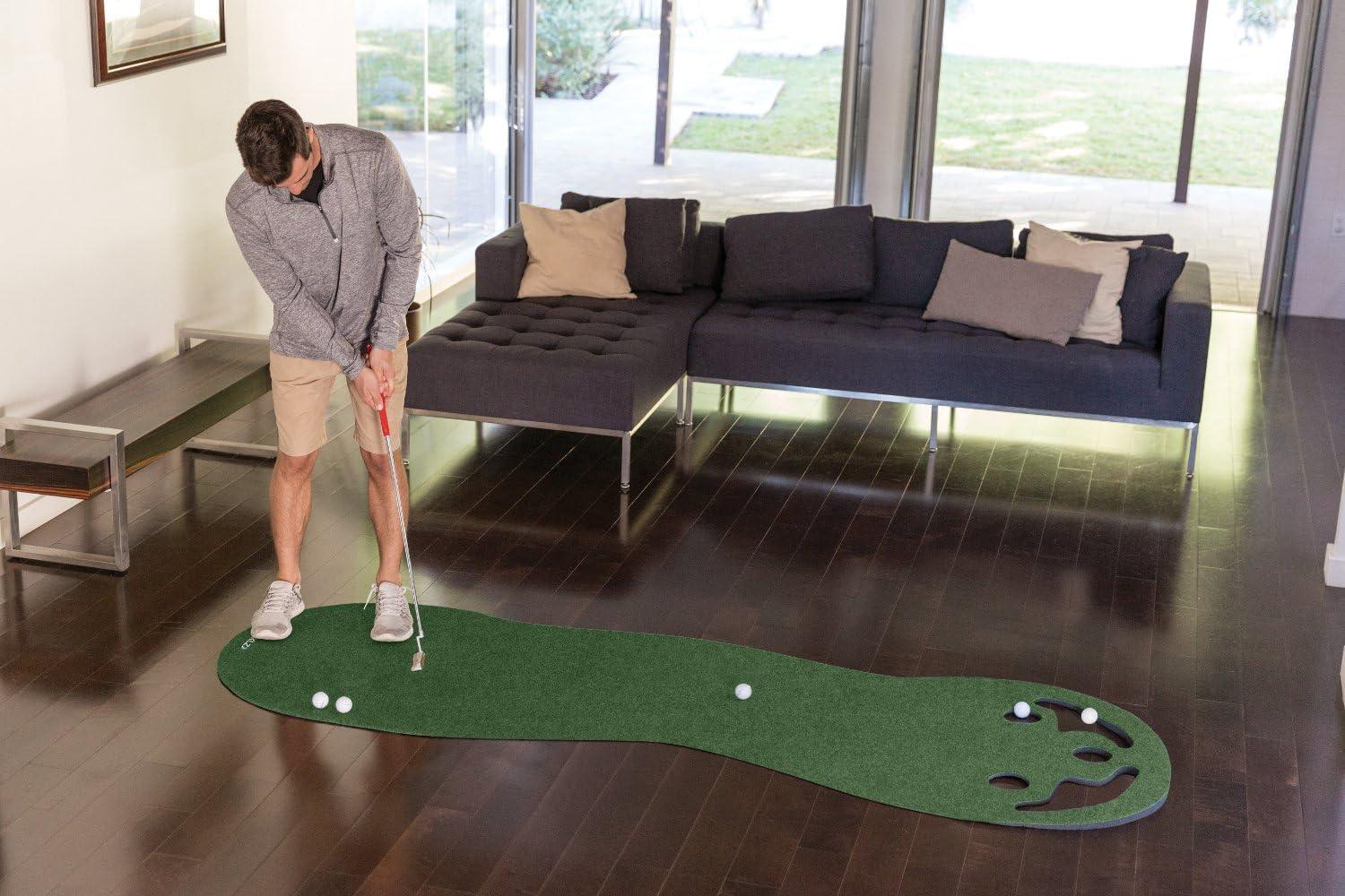 imageSKLZ Putting Green Perfect Your Golf Skills with Realistic Home Practice Improve Your Putting Stroke Lower Your Scores and Enjoy Convenient Training Anytime AnywherePutting Green