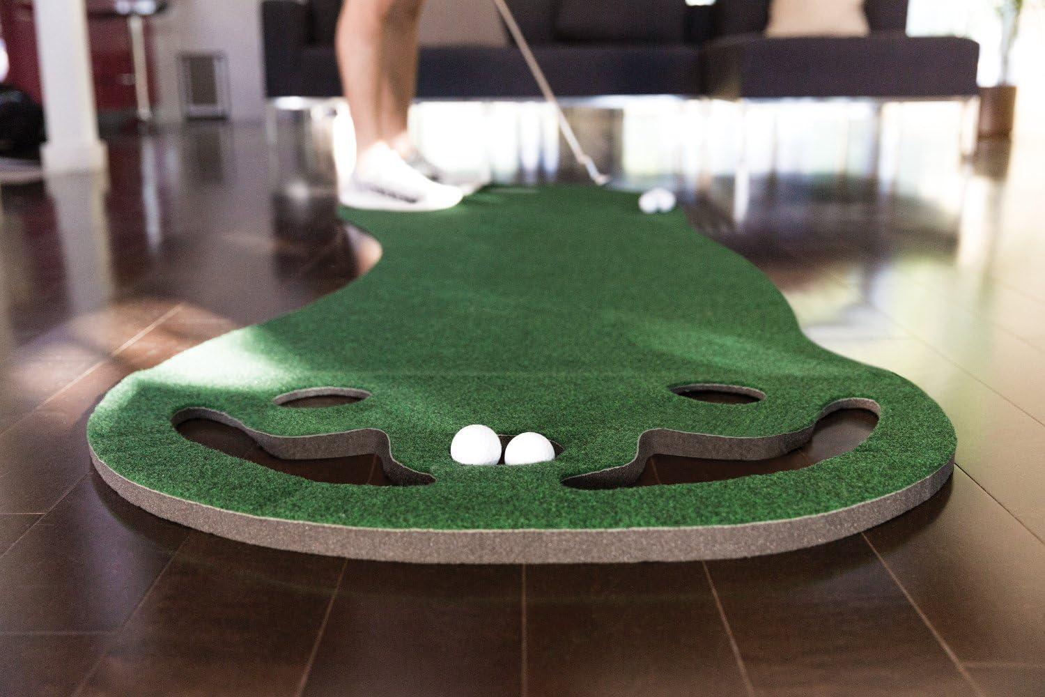imageSKLZ Putting Green Perfect Your Golf Skills with Realistic Home Practice Improve Your Putting Stroke Lower Your Scores and Enjoy Convenient Training Anytime AnywherePutting Green