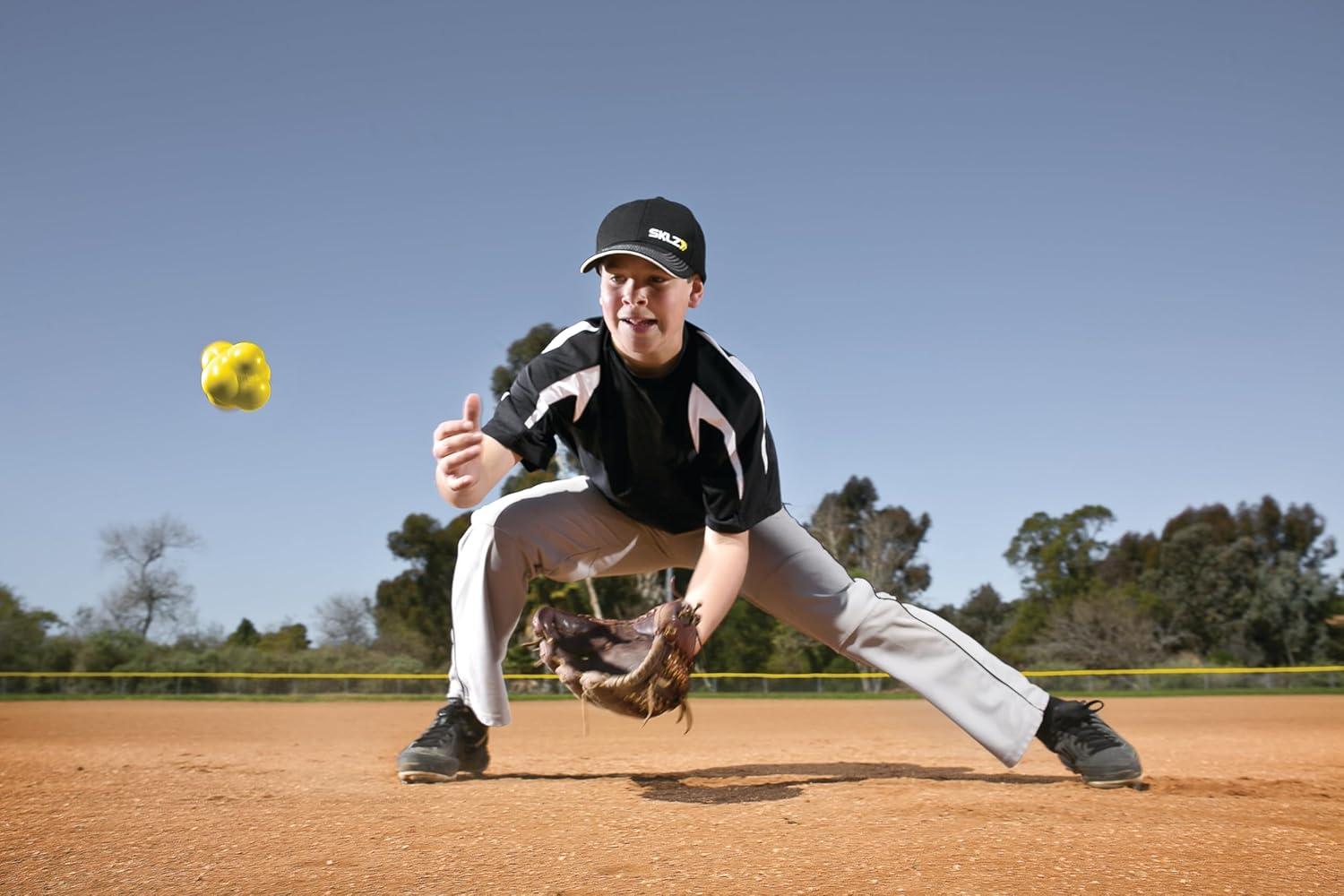 imageSKLZ Reaction Ball Baseball and Softball Reflex and Agility Trainernone Pack of 3