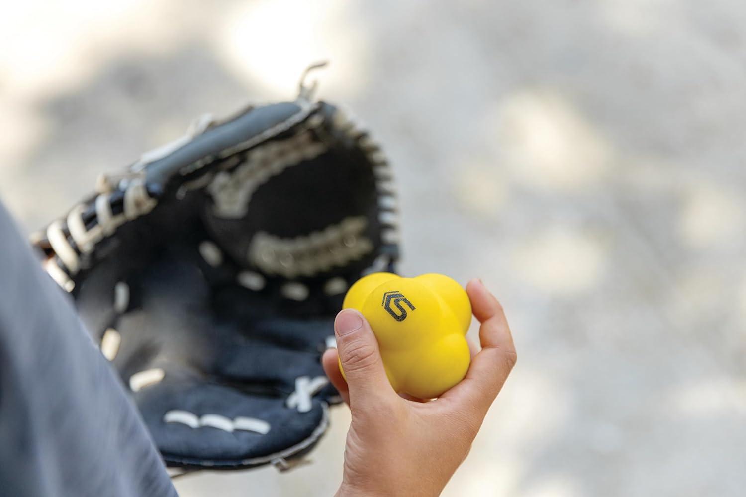 imageSKLZ Reaction Ball Baseball and Softball Reflex and Agility Trainernone Pack of 3