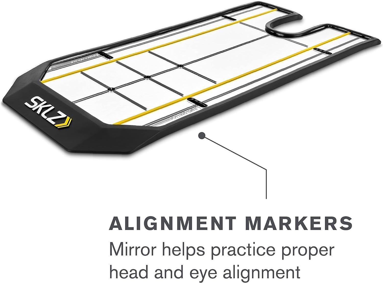 imageSKLZ True Line Putting Alignment Mirror for Improved Accuracy and Consistency