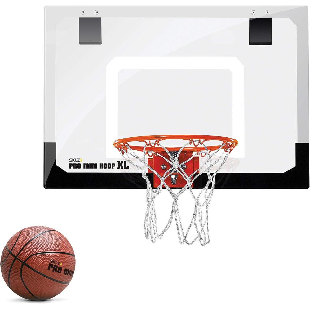 imageSKLZ Pro Mini Indoor Basketball Hoop  Over The Door  Portable  Great For Home Dorms Offices and GiftsXL