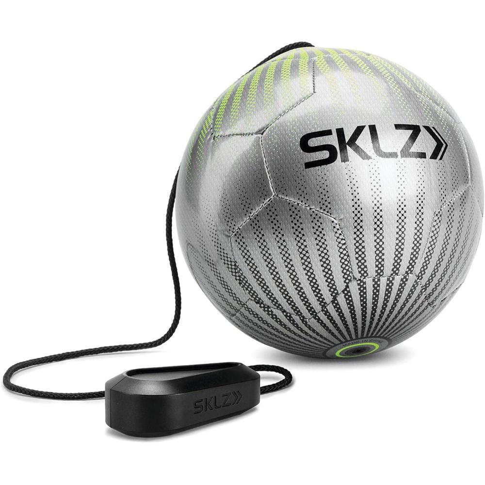 imageSKLZ StarKick Solo Soccer Trainer  HandsFree Kicking and Passing Practice  Adjustable Cord and Waistband  Multiple Ball Sizes  Youth Players Perfect for Enhancing Ball Control SkillsVolt