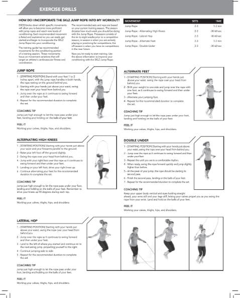 imageSKLZ Adjustable Jump Rope with Padded Grips BlackYellow