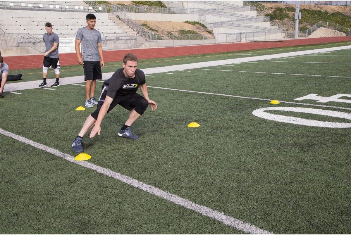 imageSKLZ Agility 2Inch HighVisibility Cones for Training and Drills Set of 20One Size Pack of 2