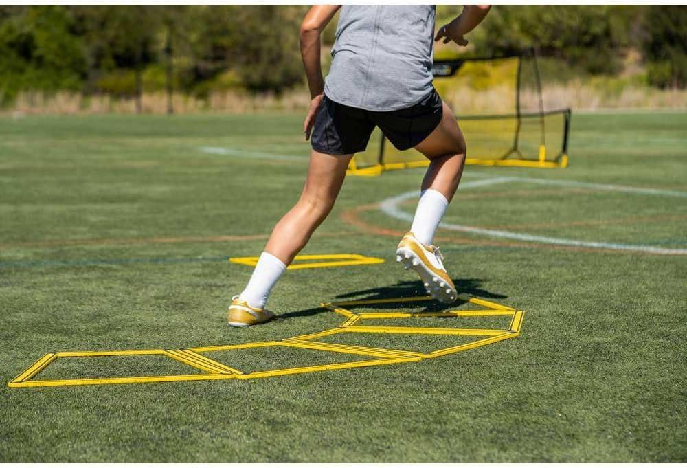 imageSKLZ Agility Trainer Pro Trapezoid Agility Trainers for MultiDirectional Ladder Patterns