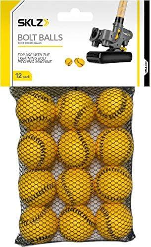 imageSKLZ Bolt Balls for Lightning Bolt Pitching Machine12 pack