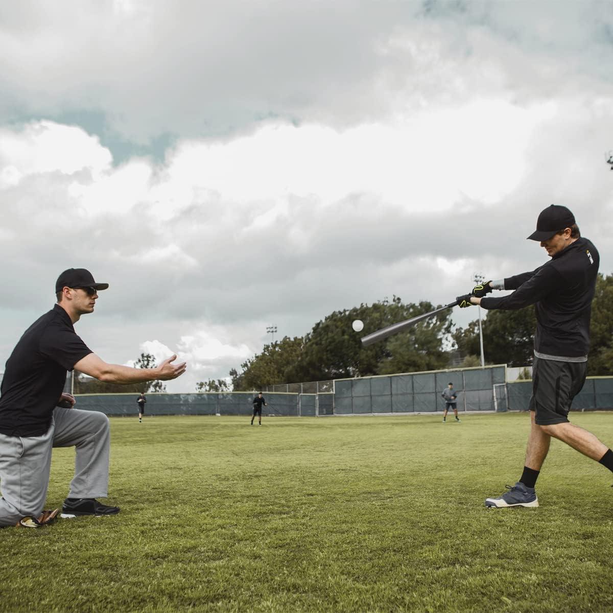 imageSKLZ Contact Ball Baseball and Softball Batting Training Ball 15 Ounce15 Oz