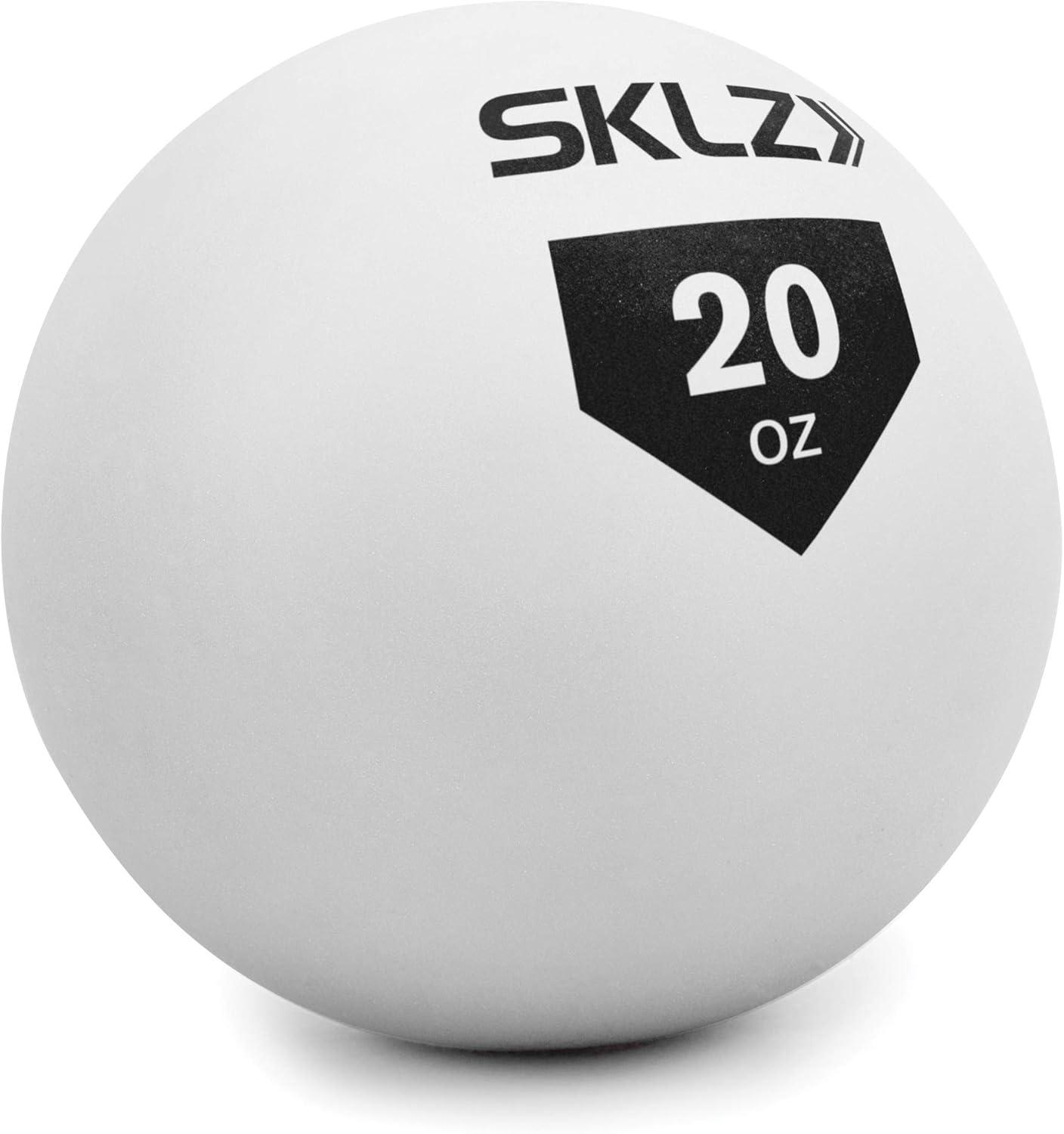 imageSKLZ Contact Ball Baseball and Softball Batting Training Ball 20 OunceWhite20 Oz