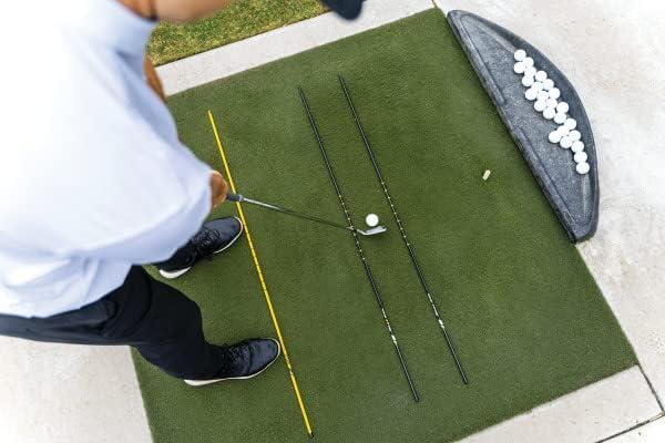 imageSKLZ Golf Alignment Sticks Training Aid with 3 Sticks
