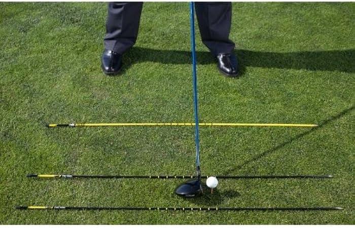imageSKLZ Golf Alignment Sticks Training Aid with 3 Sticks