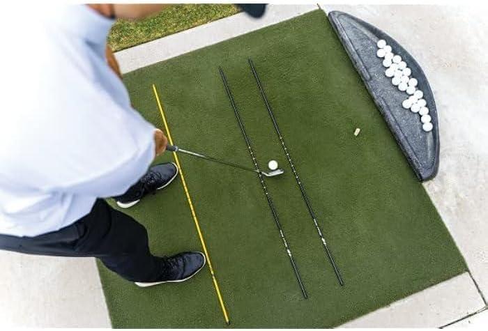 imageSKLZ Golf Alignment Sticks Training Aid with 3 Sticks