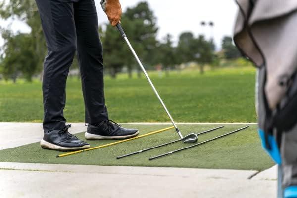 imageSKLZ Golf Alignment Sticks Training Aid with 3 Sticks