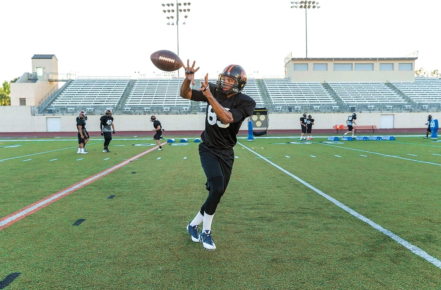 imageSKLZ Great Catch Football Receiving Training Aid GrayBlack MediumMedium