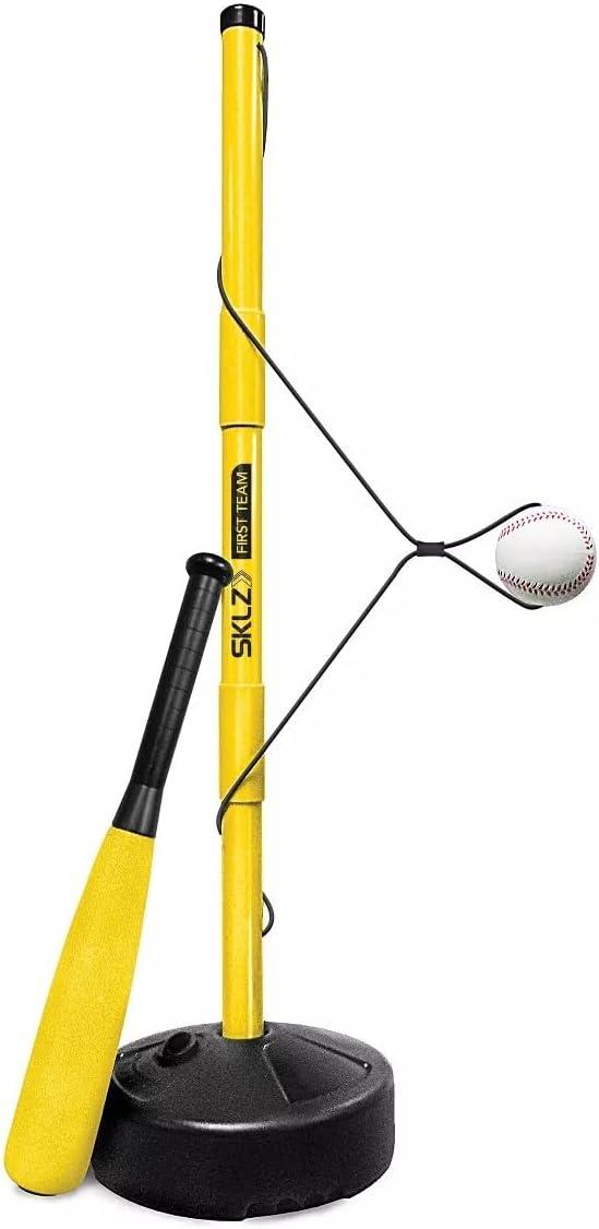 imageSKLZ HitAWay Junior Youth Batting Swing Trainer for Baseball or TBall Yellow