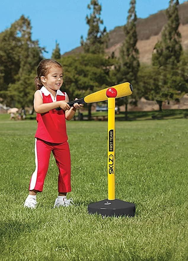 imageSKLZ HitAWay Junior Youth Batting Swing Trainer for Baseball or TBall Yellow