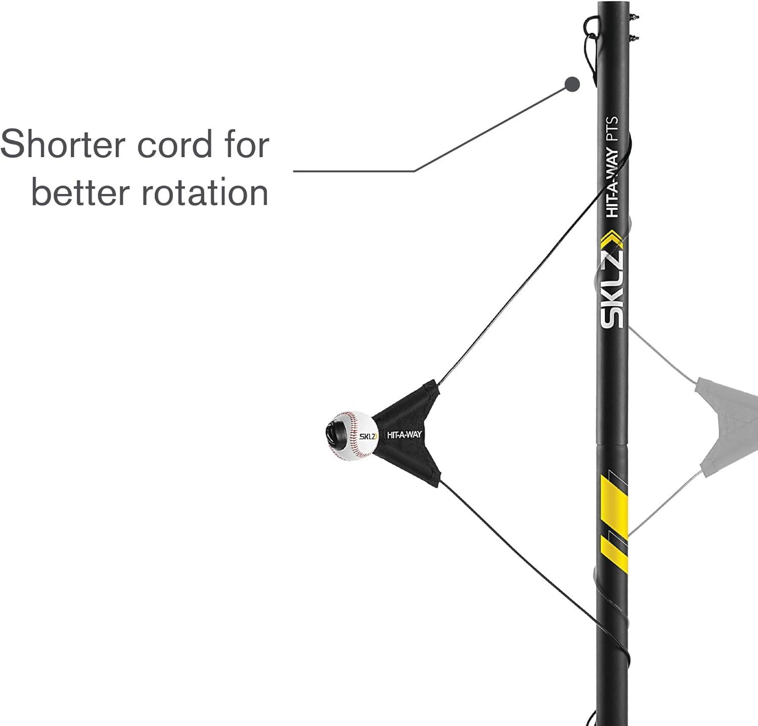imageSKLZ HitAWay Portable Baseball TrainingStation Swing Trainer with StandHitAWay