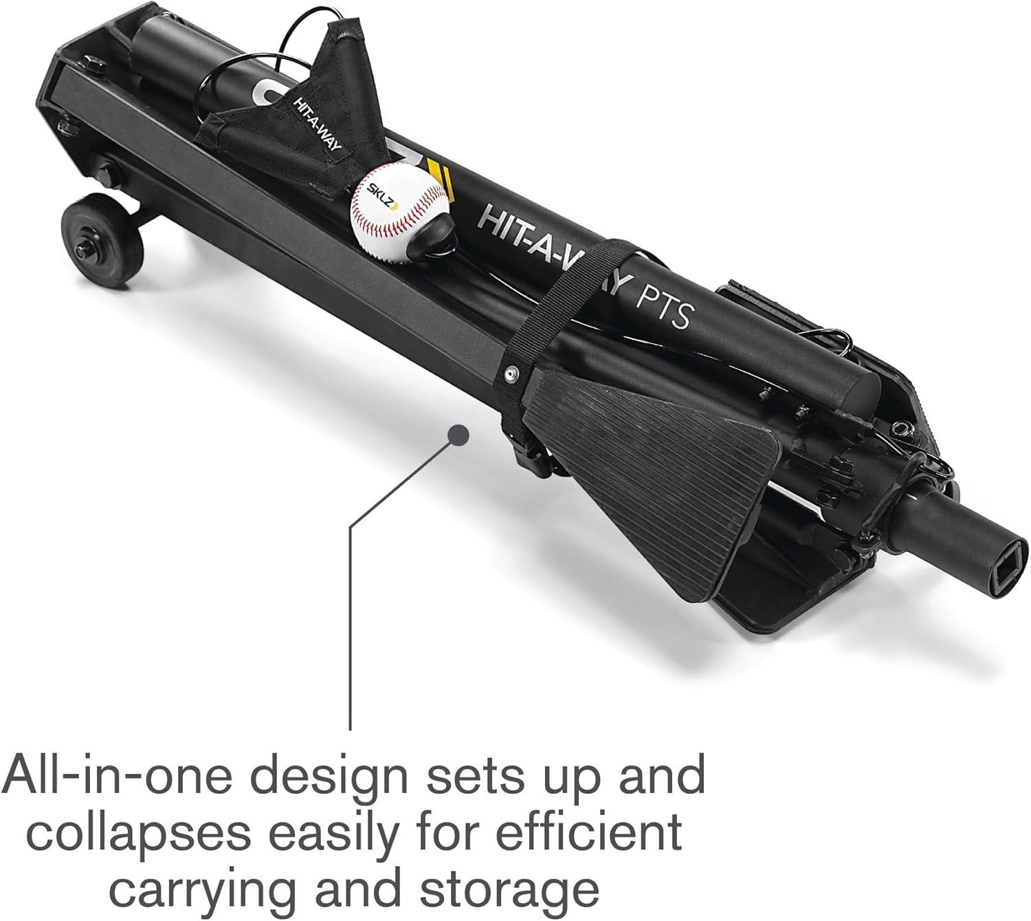imageSKLZ HitAWay Portable Baseball TrainingStation Swing Trainer with StandHitAWay