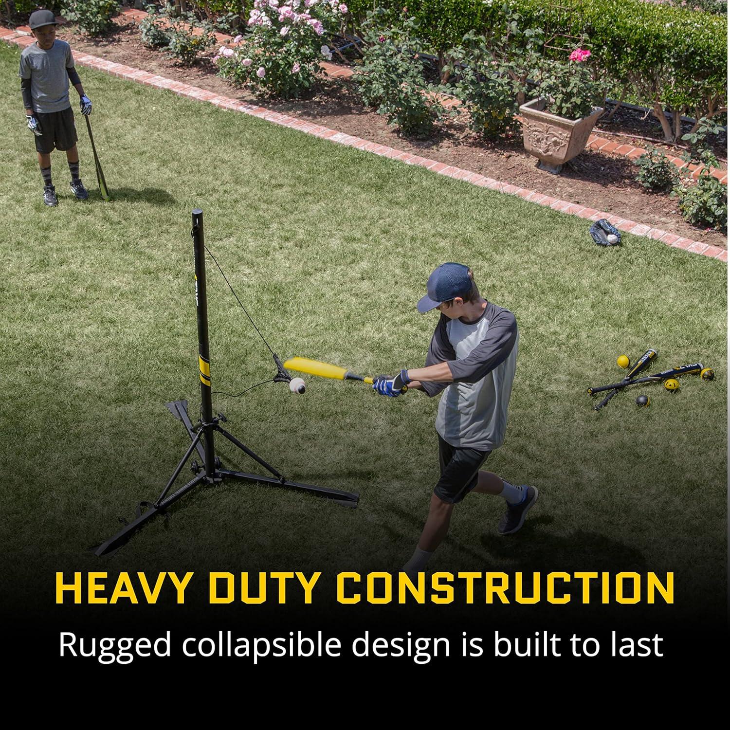 imageSKLZ HitAWay Portable Baseball TrainingStation Swing Trainer with StandHitAWay Select