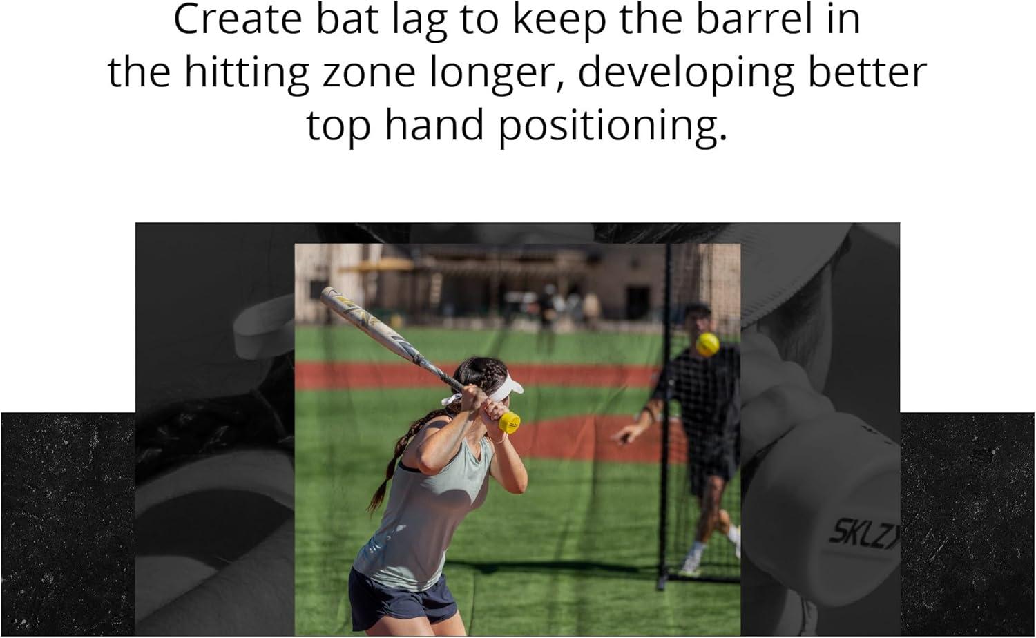 imageSKLZ Hitters Handle Weighted Swing Knob for Baseball and Softball8oz