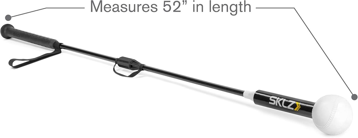 imageSKLZ Hitting Stick Batting Swing Trainer for Baseball ampamp Softball Improve Swing Mechanics Enhance HandEye Coordination and Boost Bat Speed for All Skill LevelsBaseball Swing Trainer Select