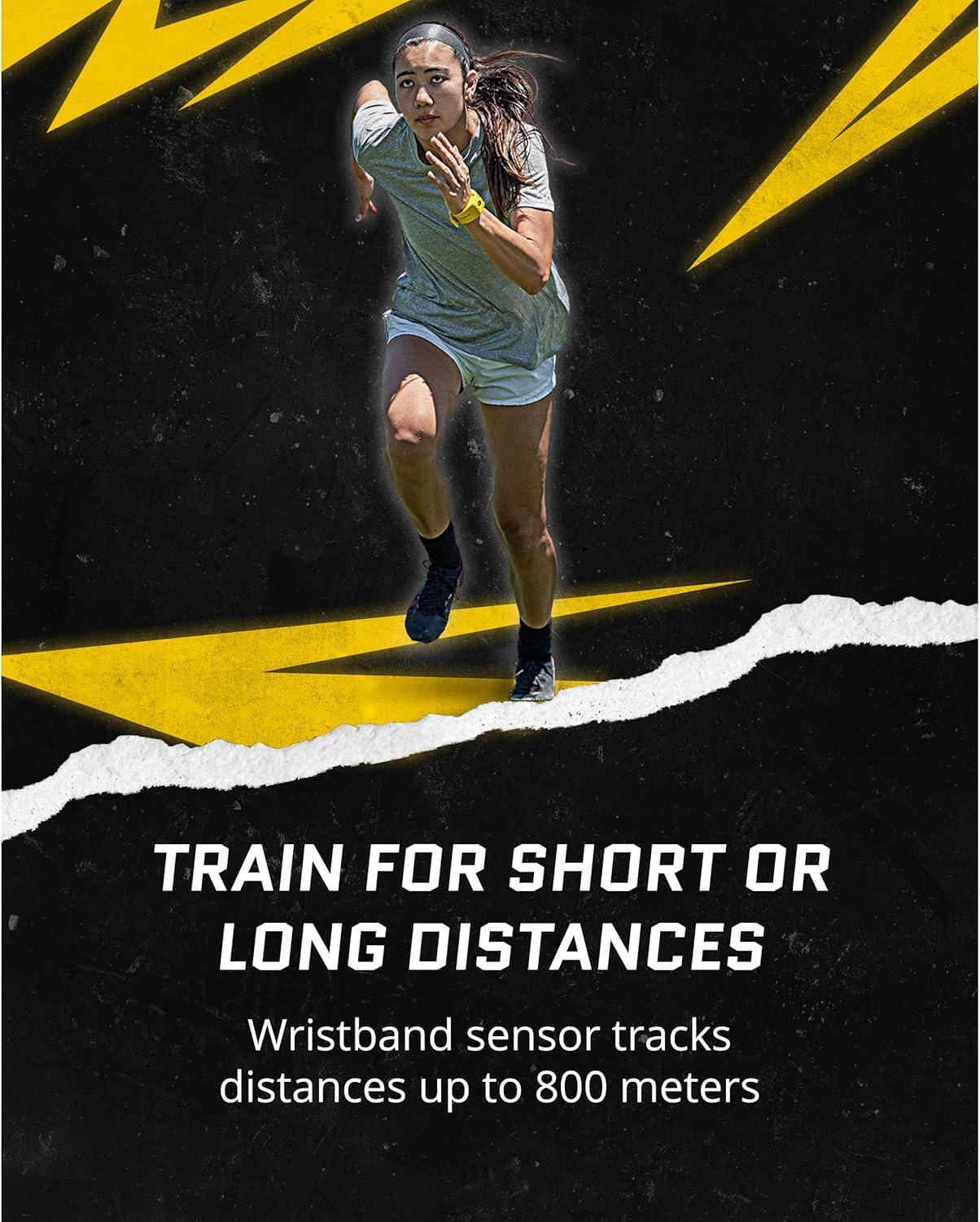 imageSKLZ Hyper Speed Athletic Training System Wearable Sports Technology with Integrated Training Videos for Speed Agility and Vertical Jump Enhancement Includes Tripod Phone Stand