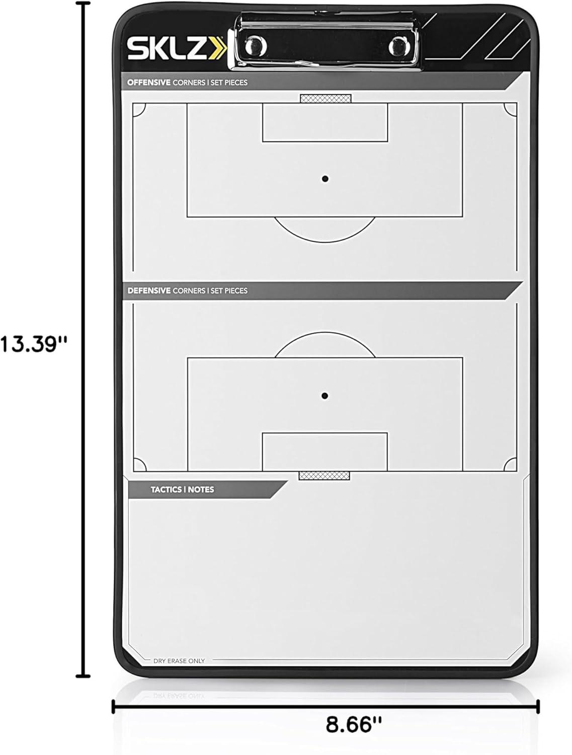 imageSKLZ MagnaCoach MagneticDry Erase Soccer Coaching BoardGreen