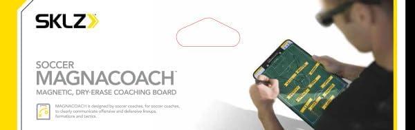 imageSKLZ MagnaCoach MagneticDry Erase Soccer Coaching BoardGreen