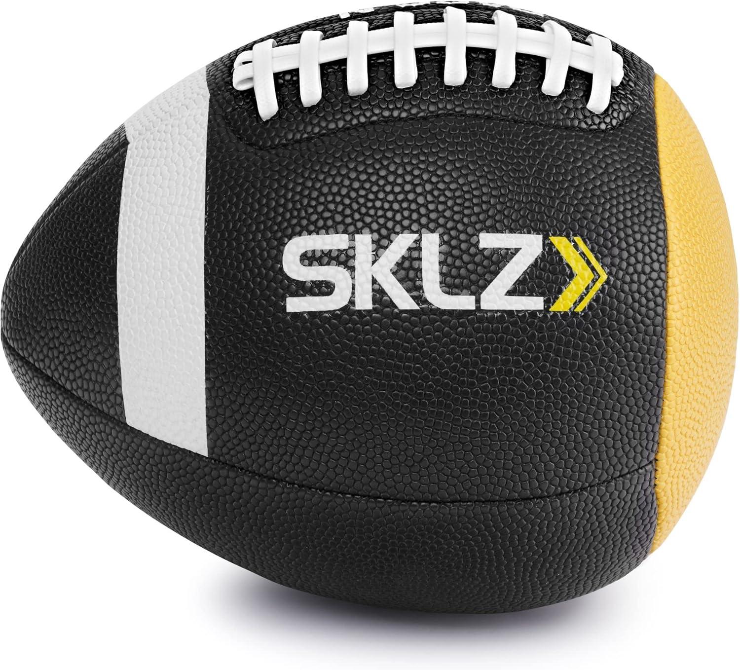 imageSKLZ PassNCatch Solo Practice Football Black