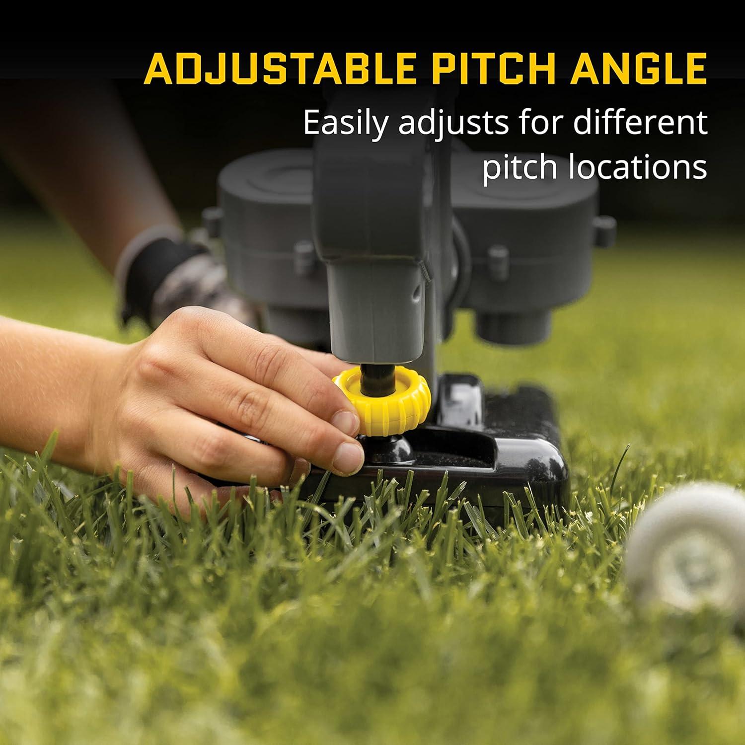 imageSKLZ Pitching Machine Improve Your Swing Ideal for Baseball ampamp Softball Drills Develops Hitting Power and Fielding Skills Portable ampamp Easy to UseLightning Bolt Pro