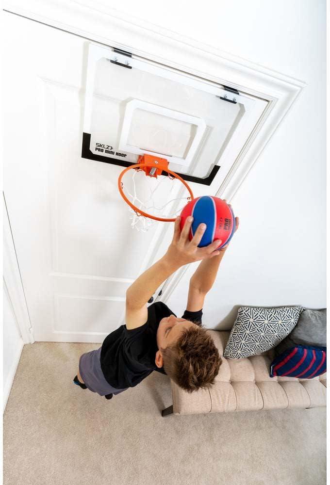 imageSKLZ Pro Mini Hoop 5Inch Foam BasketballRedBlue