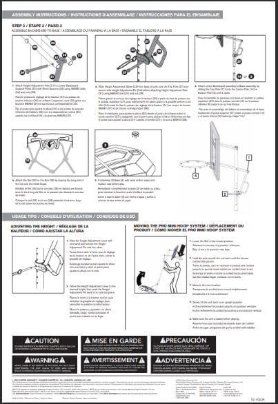 imageSKLZ Pro Mini Hoop Outdoor Basketball System with AdjustableHeight Pole and 7Inch Ball HP08000