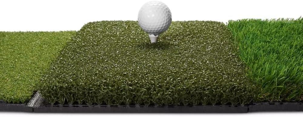 imageSKLZ Pure Practice Golf Mat Training Aid for Backyard Driving and Chipping