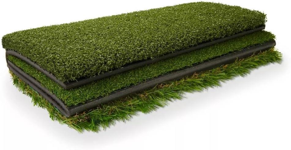 imageSKLZ Pure Practice Golf Mat Training Aid for Backyard Driving and Chipping