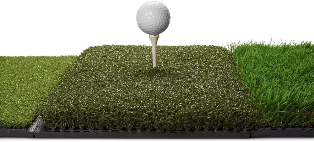 imageSKLZ Pure Practice Golf Mat Training Aid for Backyard Driving and Chipping