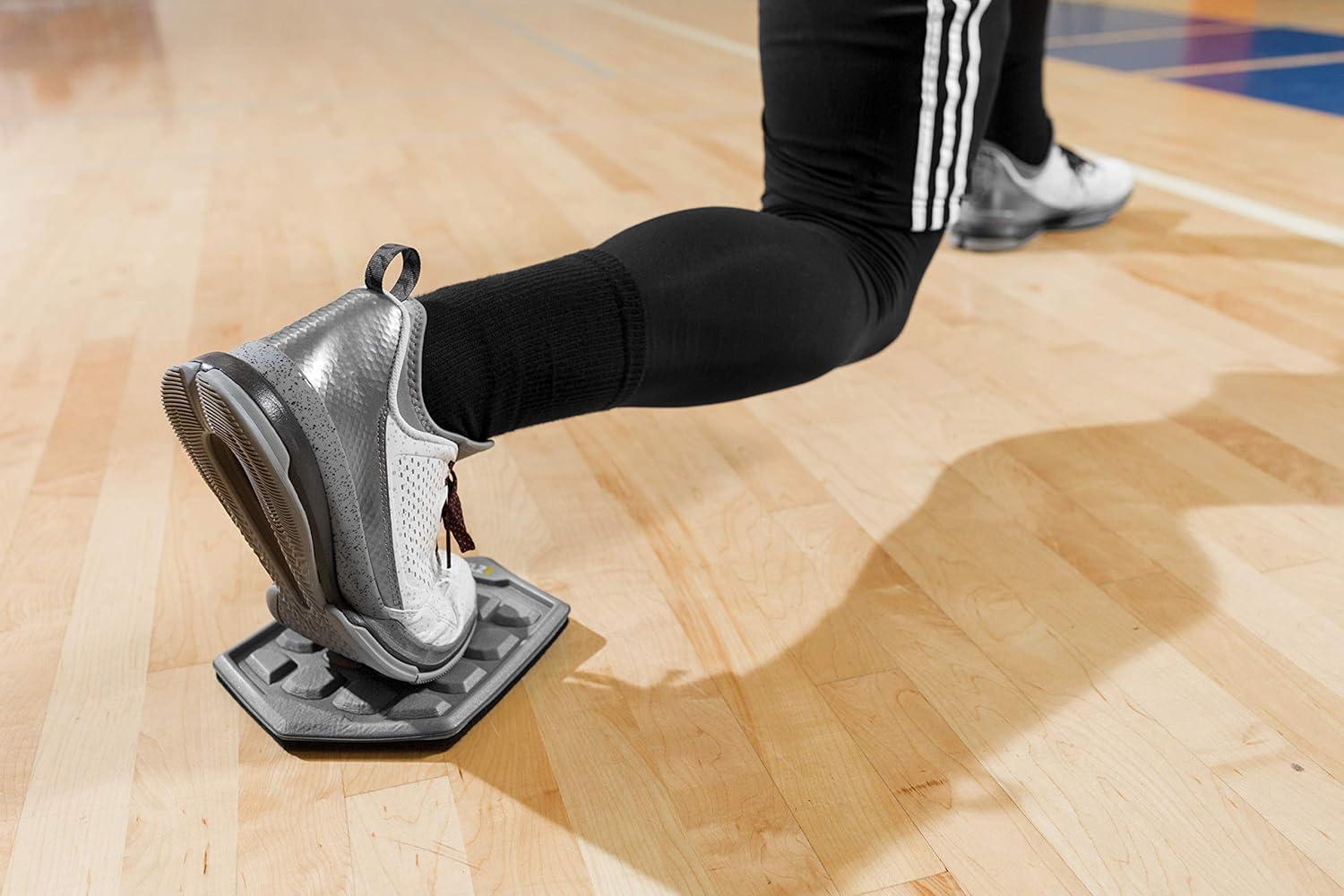 imageSKLZ Slidez DualSided Exercise Glider Discs for Core Stability Exercises for Hands ampamp Feet Court Use greyCourt