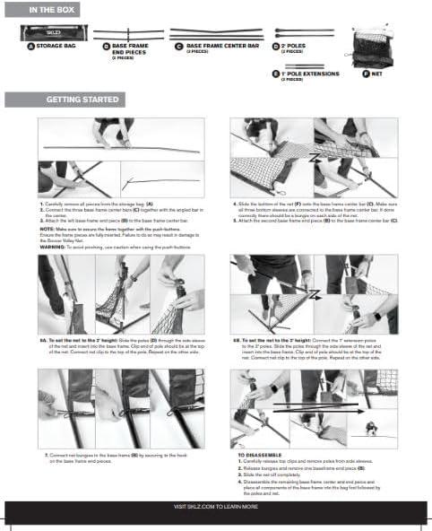 imageSKLZ Soccer Portable 12Foot Volley Net