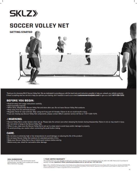 imageSKLZ Soccer Portable 12Foot Volley Net