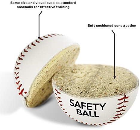 imageSKLZ Soft Cushioned Safety Baseballs 2 Pack White Pearl