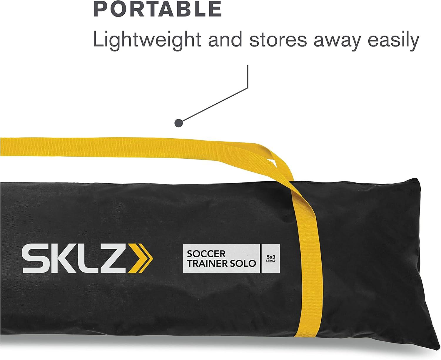 imageSKLZ Solo Soccer Net Trainer and Rebounder with Carry Bag